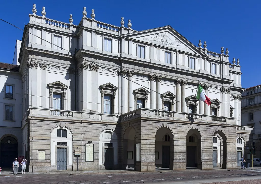 Операта "Ла Скала" в Милано, Снимка от: Wikipedia
