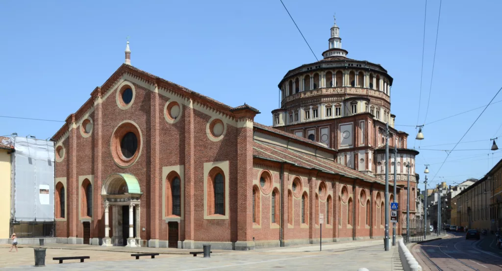 Църквата Санта Мария деле Грацие в Милано, Снимка от: Wikipedia
