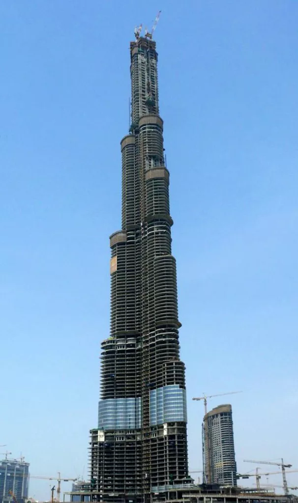 Бурдж Халифа, Дубай - 9 август 2007, Снимка от: Wikipedia