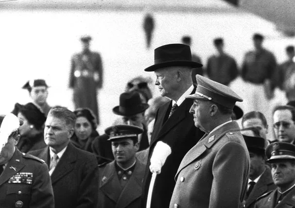 Франко и Айзенхауер в Мадрид, 1959 г., Снимка от: Wikipedia
