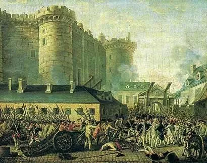 Превземането на Бастилията, 14 юли 1789 г.,Париж,  Снимка от: Wikipedia