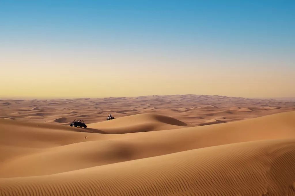 Сафари в пустинята, Дубай